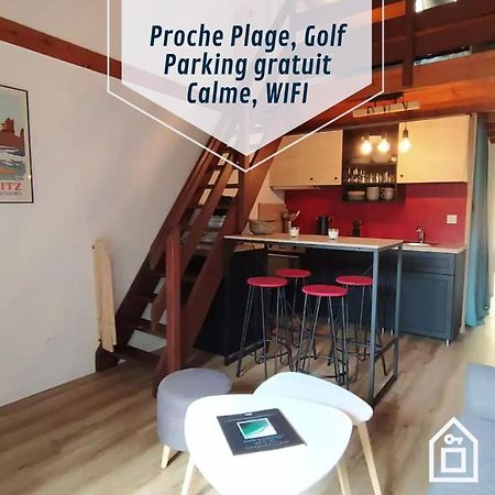 Bidarteko Paradisua Proche Plage, Golf, Parking Kültér fotó