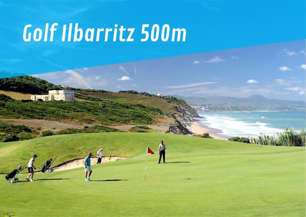 Bidarteko Paradisua Proche Plage, Golf, Parking Kültér fotó